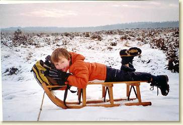 20090114-03 Op de hei in de sneeuw